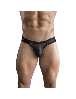 SLIP GEOMETRIQUE NOIR 174701 - CLEVER