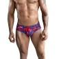 SLIP DE BAIN MOTIF LANGOUSTE ROUGE ET BLEU 174005 - CLEVER SLIP DE BAIN MOTIF LANGOUSTE ROUGE ET BLEU 174005 - CLEVER