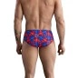 SLIP DE BAIN MOTIF LANGOUSTE ROUGE ET BLEU 174005 - CLEVER SLIP DE BAIN MOTIF LANGOUSTE ROUGE ET BLEU 174005 - CLEVER
