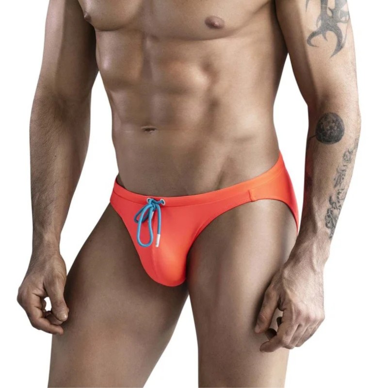 SLIP DE BAIN VIVO ORANGE FLUO 173504 - CLEVER