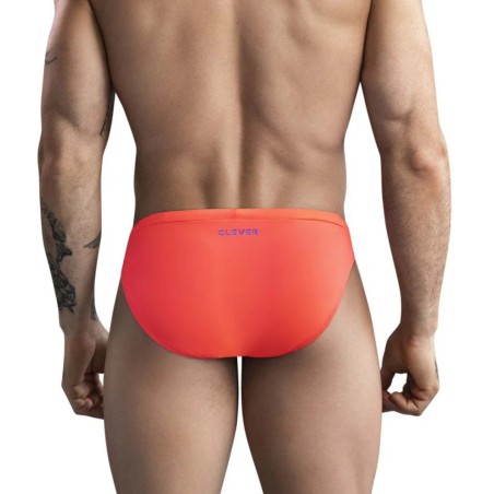 SLIP DE BAIN VIVO ORANGE FLUO 173504 - CLEVER
