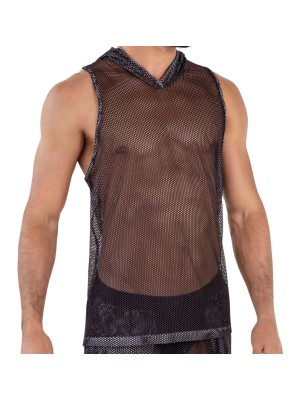 DEBARDEUR COOL TANK NOIR 162311 - CLEVER