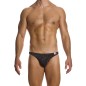 SLIP TAILLE BASSE DELUSION NOIR ET PAILLETTES 02514 - MODUS VIVENDI