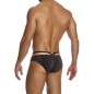 PACK STRING + SLIP  DELUSION NOIR ET PAILLETTES 02512 - MODUS VIVENDI