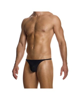 STRING SOLO DELUSION EN MESH NOIR 02512-1 - MODUS VIVENDI