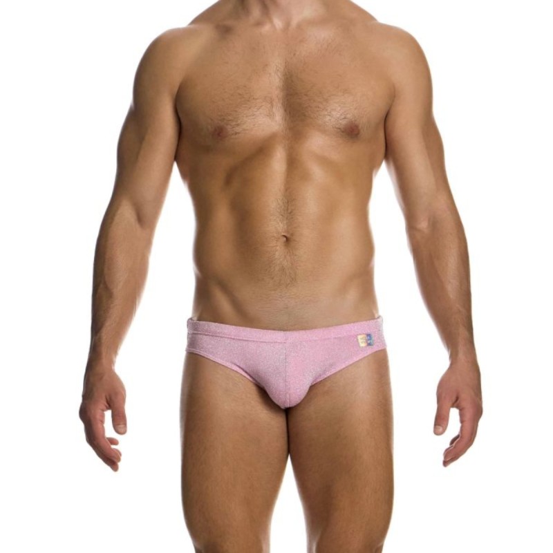 SLIP SOLO DELUSION A PAILLETTES ROSE 02512-2 - MODUS VIVENDI