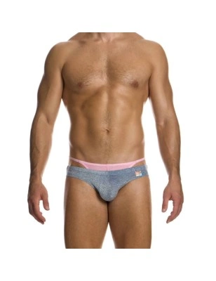 PACK STRING + SLIP  DELUSION ROSE ET ARGENT A PAILLETTES 02512 - MODUS VIVENDI
