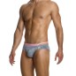 PACK STRING + SLIP  DELUSION ROSE ET ARGENT A PAILLETTES 02512 - MODUS VIVENDI