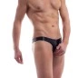 JOCK STRING OUVERT VYNIL NOIR - J003-0M - WOJOER
