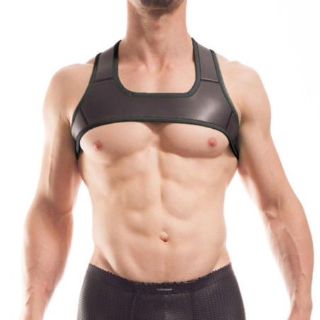 HARNAIS NEOPRENE NOIR - T012-0D - WOJOER