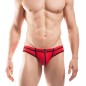 MINI SLIP BEUN STRIPP ROUGE ET NOIR - P704-0M - WOJOER
