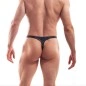 STRING BLACKJACK DISCO HOLOGRAPHIQUE BLEU - S001-0D - WOJOER