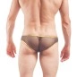 MINI SLIP HIPSTER GOLDEDITION NOIR ET OR - P702-0D - WOJOER