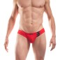 MINI SLIP BEUN HIPSTER A CLIPS ROUGE - P703-0D - WOJOER