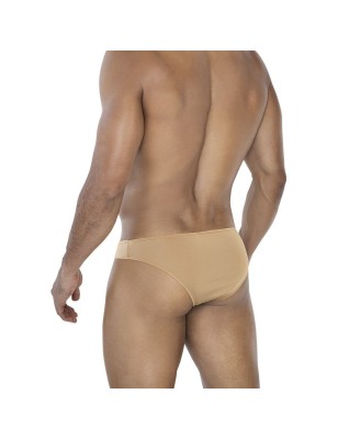 MINI SLIP SPANDEX OR SABLE C4MSPX01 - CUT4MEN