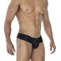 MINI SLIP HYBRIDE SPANDEX NOIR C4MSPX22 - CUT4MEN