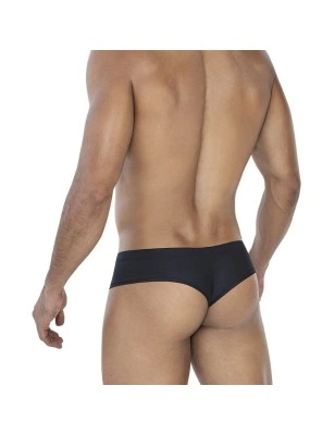 MINI SLIP HYBRIDE SPANDEX NOIR C4MSPX22 - CUT4MEN