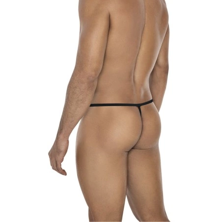 STRING CROSSED SPANDEX NOIR C4MSPX24 - CUT4MEN