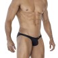 SLIP TAILLE BASSE  BULGE SPANDEX NOIR C4MSPXBUL01 - CUT4MEN