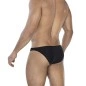 SLIP TAILLE BASSE  BULGE SPANDEX NOIR C4MSPXBUL01 - CUT4MEN
