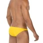 SLIP TAILLE BASSE  BULGE SPANDEX JAUNE FLUO C4MSPXBUL01 - CUT4MEN