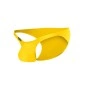 SLIP TAILLE BASSE  BULGE SPANDEX JAUNE FLUO C4MSPXBUL01 - CUT4MEN