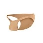 SLIP TAILLE BASSE  BULGE SPANDEX OR SABLE C4MSPXBUL01 - CUT4MEN