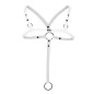 HARNAIS C-RING CROSSED BLANC H4RNESS04 - CUT4MEN