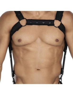 HARNAIS NEON NOIR H4RNESS05 - CUT4MEN