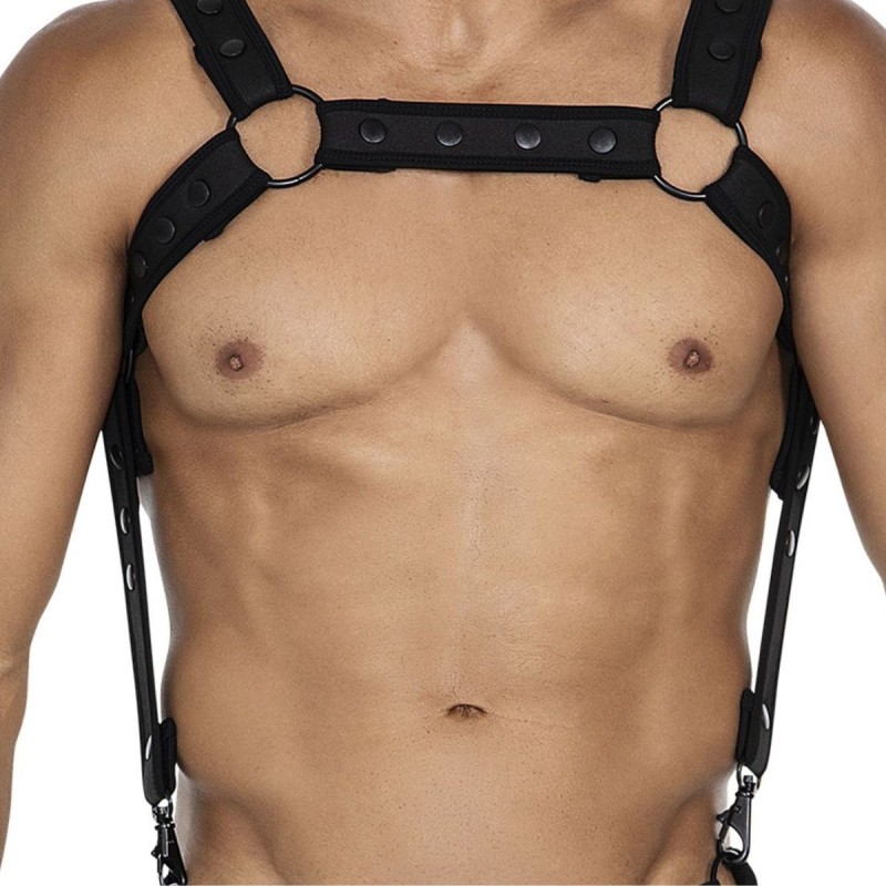 HARNAIS NEON NOIR H4RNESS05 - CUT4MEN