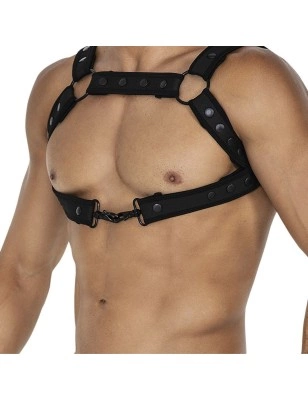 HARNAIS NEON NOIR H4RNESS05 - CUT4MEN