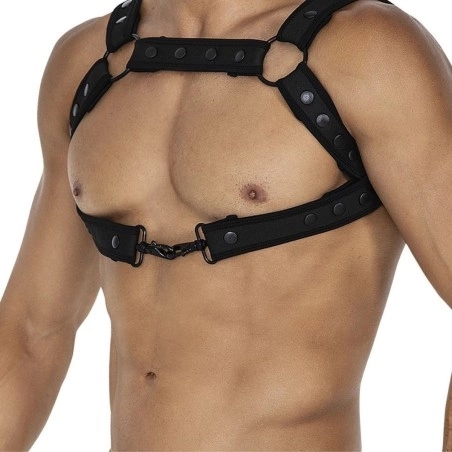 HARNAIS NEON NOIR H4RNESS05 - CUT4MEN