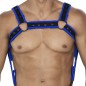 HARNAIS NEON BLEU ELECTRIQUE H4RNESS05 - CUT4MEN