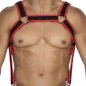 HARNAIS NEON ROUGE H4RNESS05 - CUT4MEN