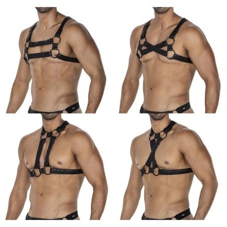HARNAIS 4WAY NOIR H4RNESS06 - CUT4MEN