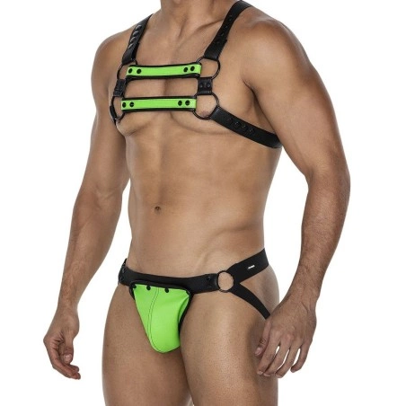 HARNAIS 4WAY GRAINE VERT H4RNESS06 - CUT4MEN