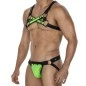 HARNAIS 4WAY GRAINE VERT H4RNESS06 - CUT4MEN