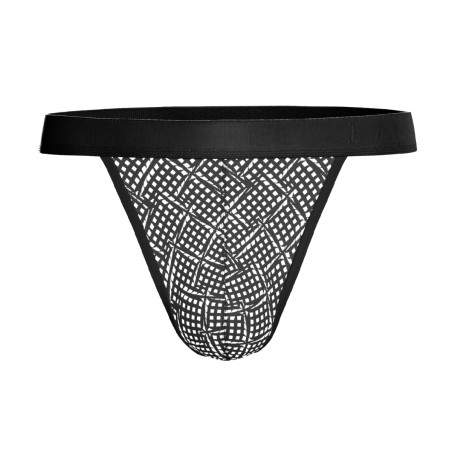 STRING IMPRIME LYOCELL NOIR 1141N8600 - IMPETUS