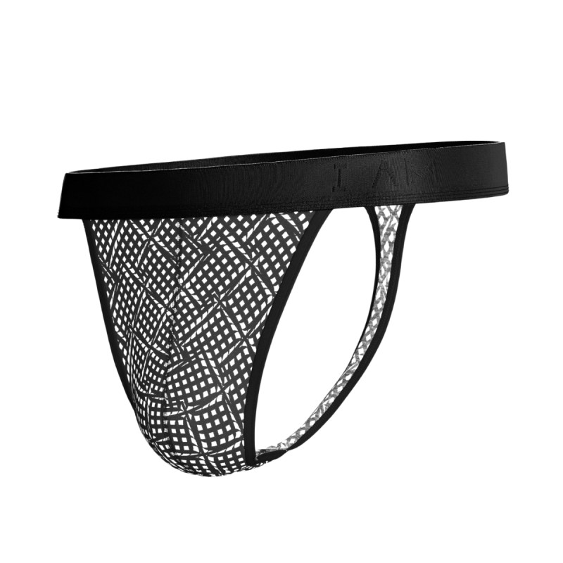 STRING IMPRIME LYOCELL NOIR 1141N8600 - IMPETUS