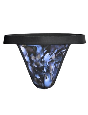 STRING IMPRIME LYOCELL BLEU 1141N8400 - IMPETUS