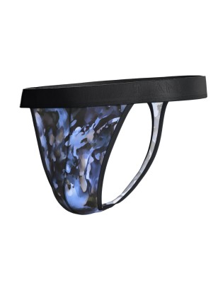 STRING IMPRIME LYOCELL BLEU 1141N8400 - IMPETUS