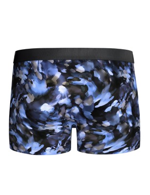 BOXER IMPRIME TORNADE LYOCELL BLEU 1221N8400 - IMPETUS