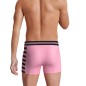 PACK DE DEUX BOXERS EN COTON NOIR/ROSE  - EP1221H83P2 - EDEN PARK