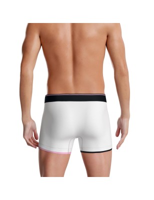 BOXER UNI EN COTON BLANC  - EP1221H7900 - EDEN PARK