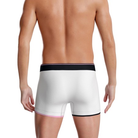 BOXER UNI EN COTON BLANC  - EP1221H7900 - EDEN PARK