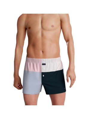 CALECON MULTICOLORE EN COTON NOIR/GRIS/BLANC/ROSE  - EP1262H6800 - EDEN PARK