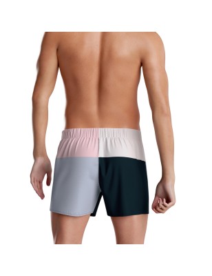 CALECON MULTICOLORE EN COTON NOIR/GRIS/BLANC/ROSE  - EP1262H6800 - EDEN PARK