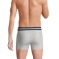 PACK DE TROIS BOXERS UNIS EN COTON BLEU/MARINE/GRIS - EP1221H75P3 - EDEN PARK
