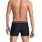 PACK DE TROIS BOXERS UNIS EN COTON ROSE/MARINE/GRIS - EP1221H75P3- EDEN PARK