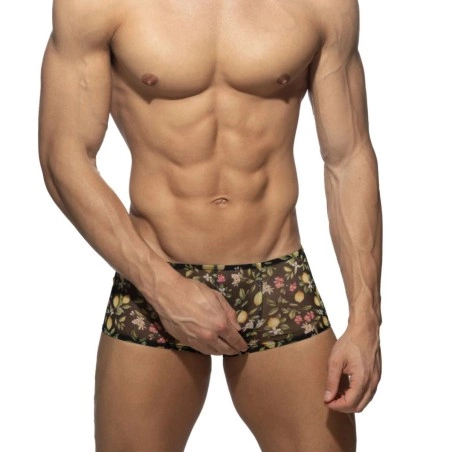 BOXER GARDEN CITRON NOIR AD1372 - ADDICTED